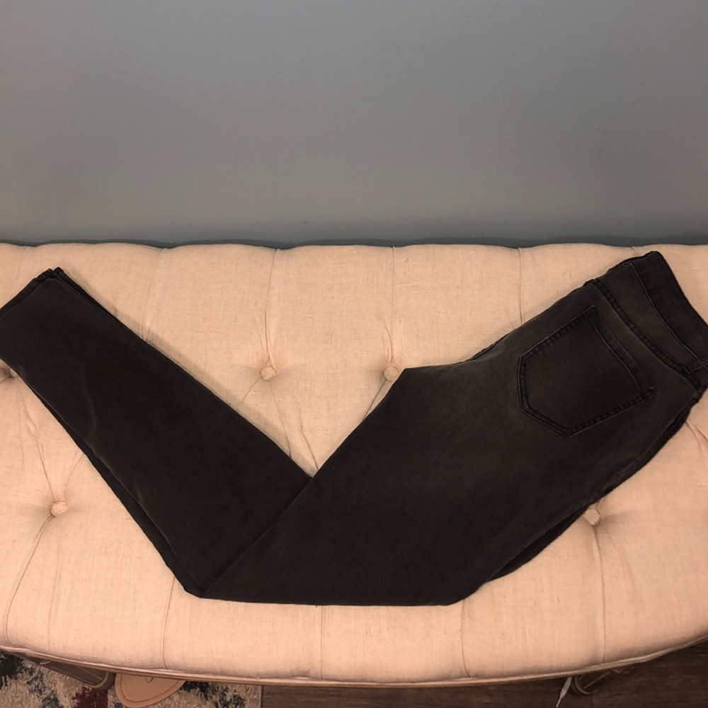 Old navy super skinny gray jeans size 4 tall